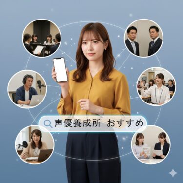 声優養成所おすすめ比較！失敗しない選び方